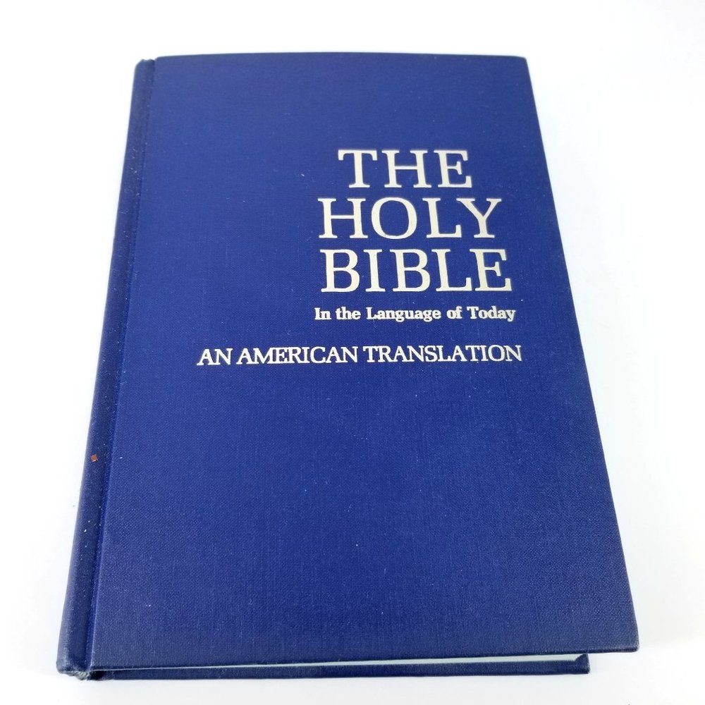 Holy Bible Language Today American Translation 1976 Hardcover Blue Old New Test